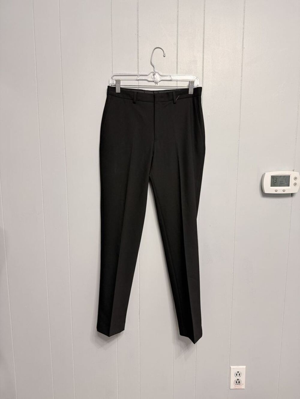 B by Brooks Brothers Boys Black Dress Pants Trousers Size 18